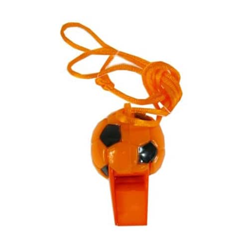 Oranje Fußballpfeife