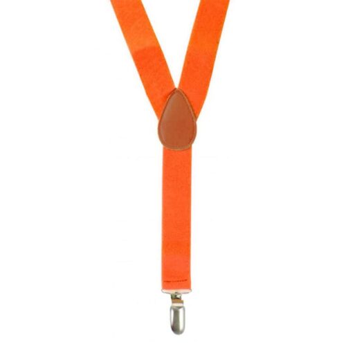 Hosenträger orange