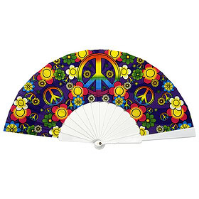 Festival Handfächer - Hippie