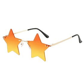 Sonnenbrille Stern Orange