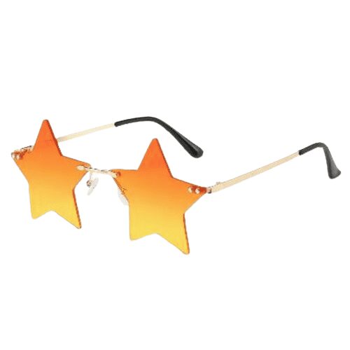 Sonnenbrille Stern Orange