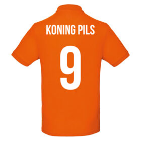 Unisex Orange Polo - König Pils