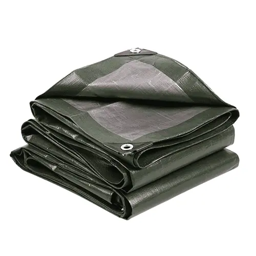 Campfest wasserdichte Bodenplane 2 x 3 Meter blau