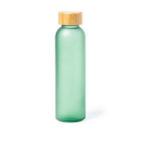 Glas Trinkflasche 500 ml grün