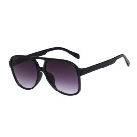 Piloten Sonnenbrille klassisch schwarz - Mit schwarzen Gläsern