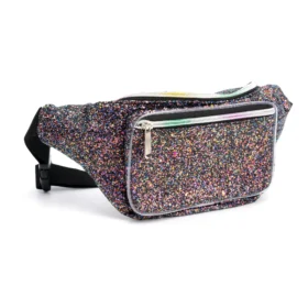 Glitzer Hüfttasche Multicolor
