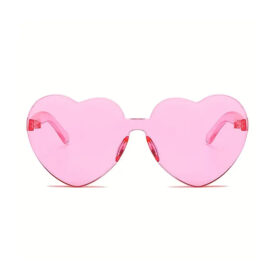 Herz-Sonnenbrille Rosa