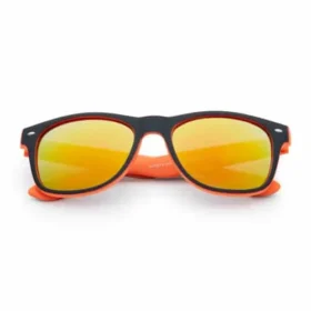 Classic colors zonnebril | oranje-gele spiegel lenzen