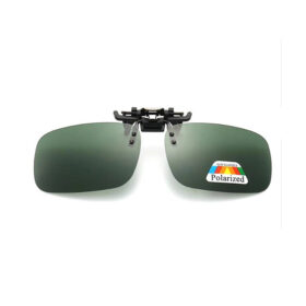 Clip-on Sonnenbrille mit polarisierten Gläsern - Grün