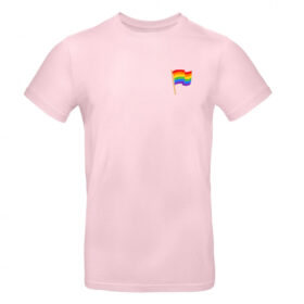 Pride T-shirt Regenbogenflagge - Pink