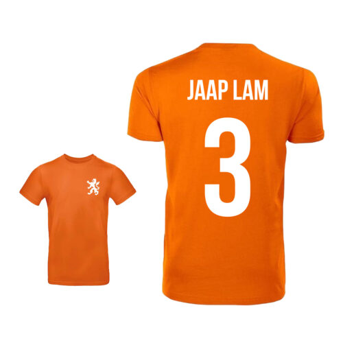 Unisex orange T-Shirt - Jaap Lam