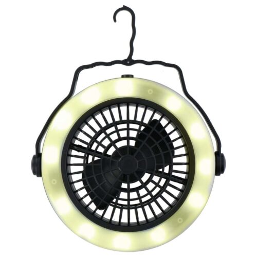 2-in-1 Zeltlampe und Ventilator