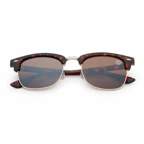 Club zonnebril camouflage | UV-400 bruin