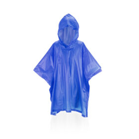 Kinderregenponcho blau