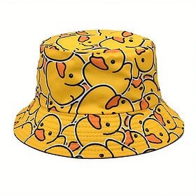 Enten-Print Bucket Hat