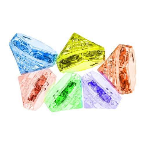 LED-Eiswürfel Multicolor Diamant 12 Stück