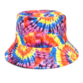 Wendbarer Bucket Hat Tie-Dye Mehrfarben