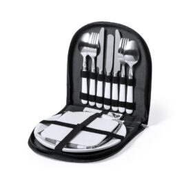 Picknick-Set mit RPET-Aufbewahrungstasche, 13-teilig
