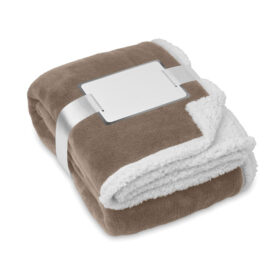 Fleece-Decke 150 x 120 cm khaki