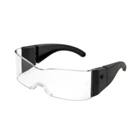 LED-Brille transparent/schwarz