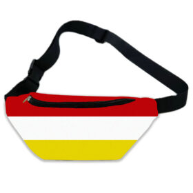 Bauchtasche Oeteldonk rot/weiß/gelb