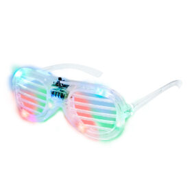LED-Shutterbrille RGB transparent