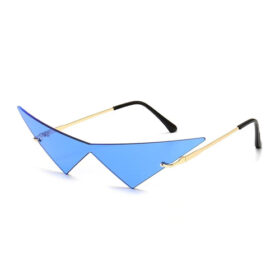 Sonnenbrille Dreieck Dunkelblau