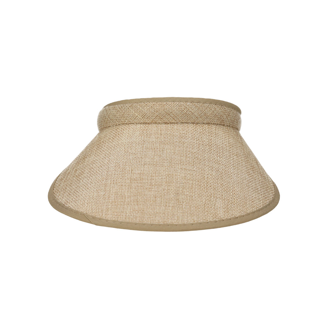 Sonnenblende mit braunem Stoffbezug – Bild 3