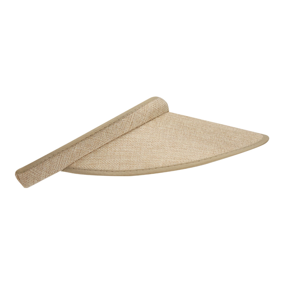 Sonnenblende mit braunem Stoffbezug – Bild 2