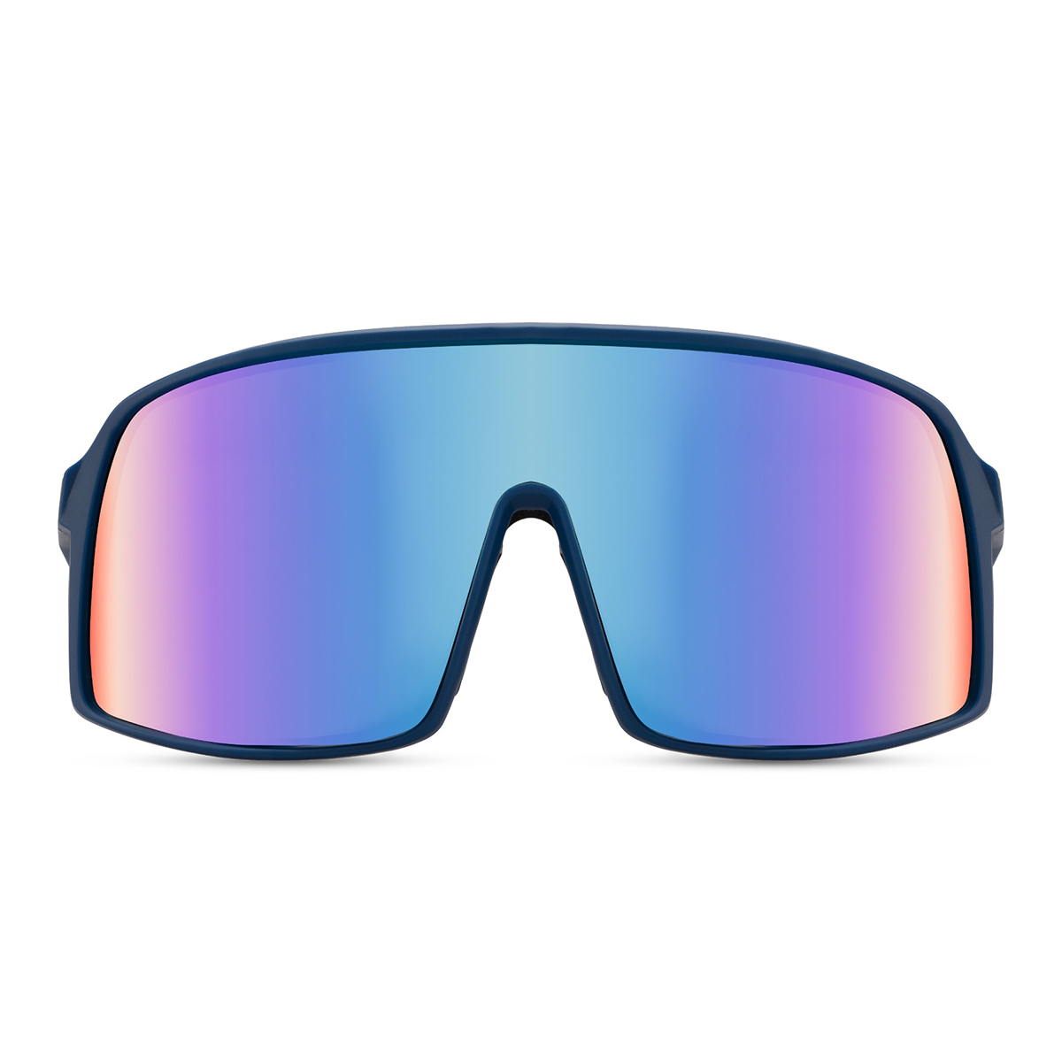 Blaue Sport-Sonnenbrille – Blaue Gläser – Bild 2