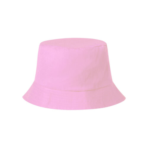 Bucket Hat aus Baumwolle – Rosa