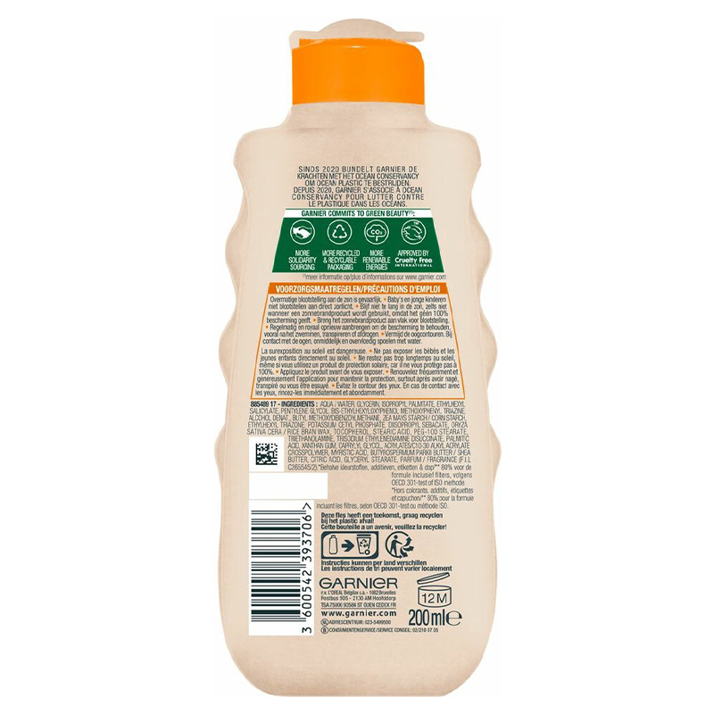 Garnier Ambre Solaire wasserfeste Sonnencreme SPF 30 200 ml – Bild 2