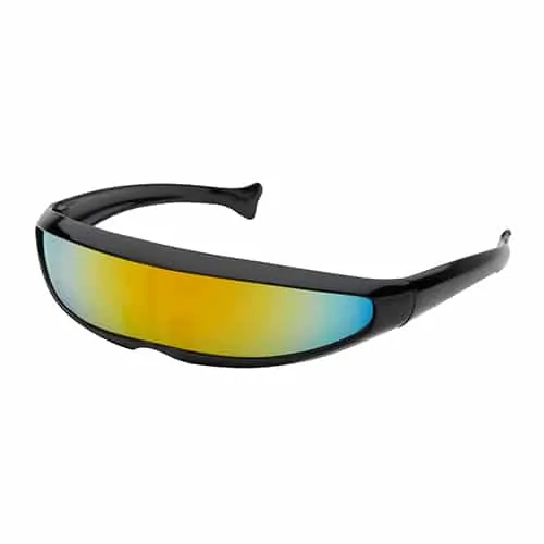 Schnelle Planga Schwarz | Regenbogen Spiegellinse