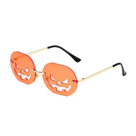 Halloween Sonnenbrille Kürbis Orange