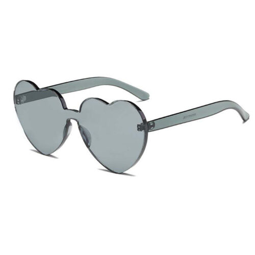 Herz-Sonnenbrille schwarz
