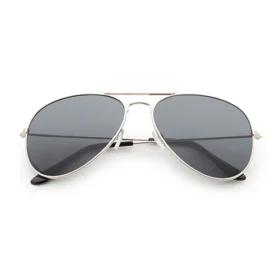 Pilotensonnenbrille | Schwarze Spiegellinsen