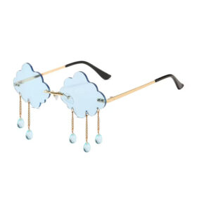Sonnenbrille Regenwolke Blau