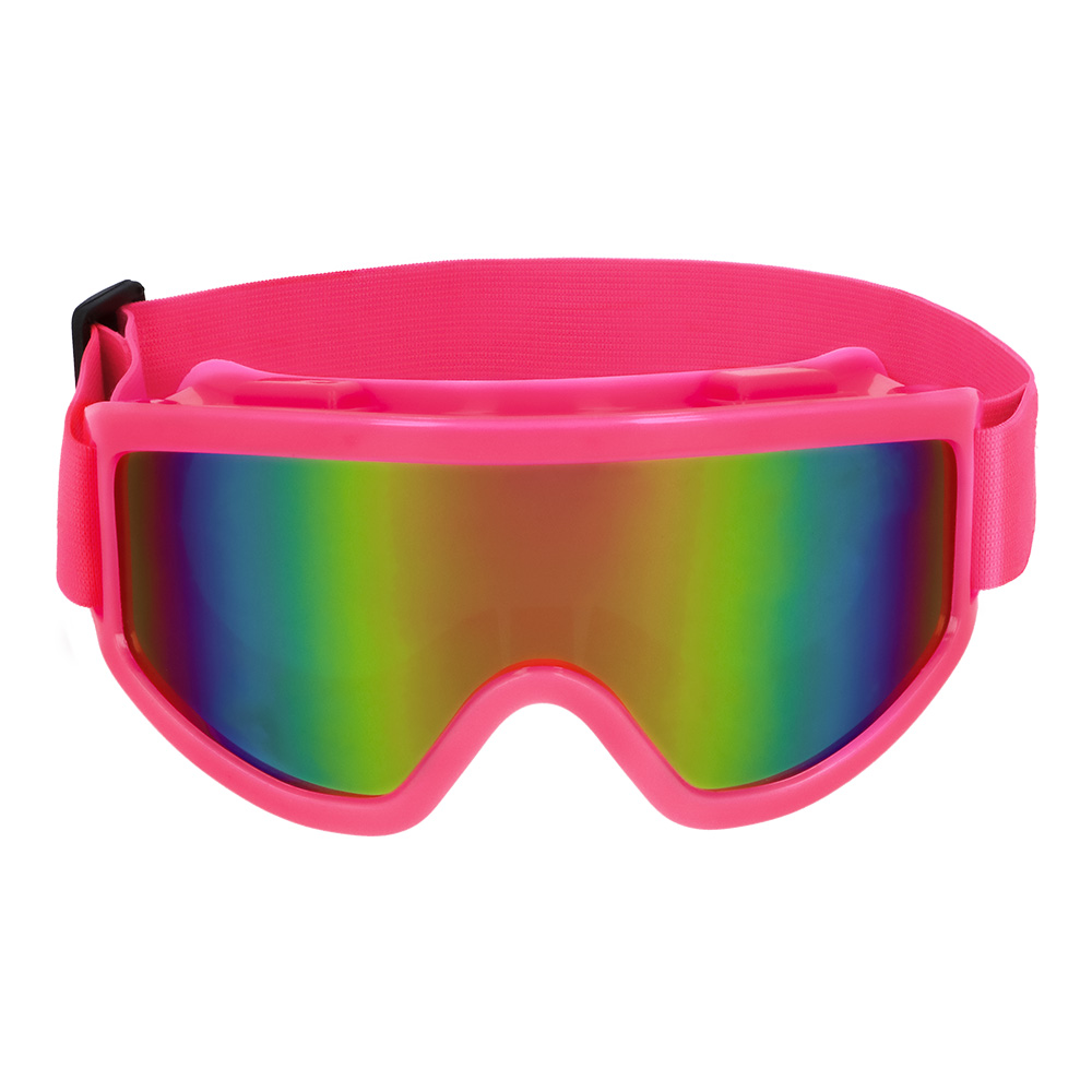 Party-Skibrille UV Blacklight – Verstellbare Partybrille – Neon Pink