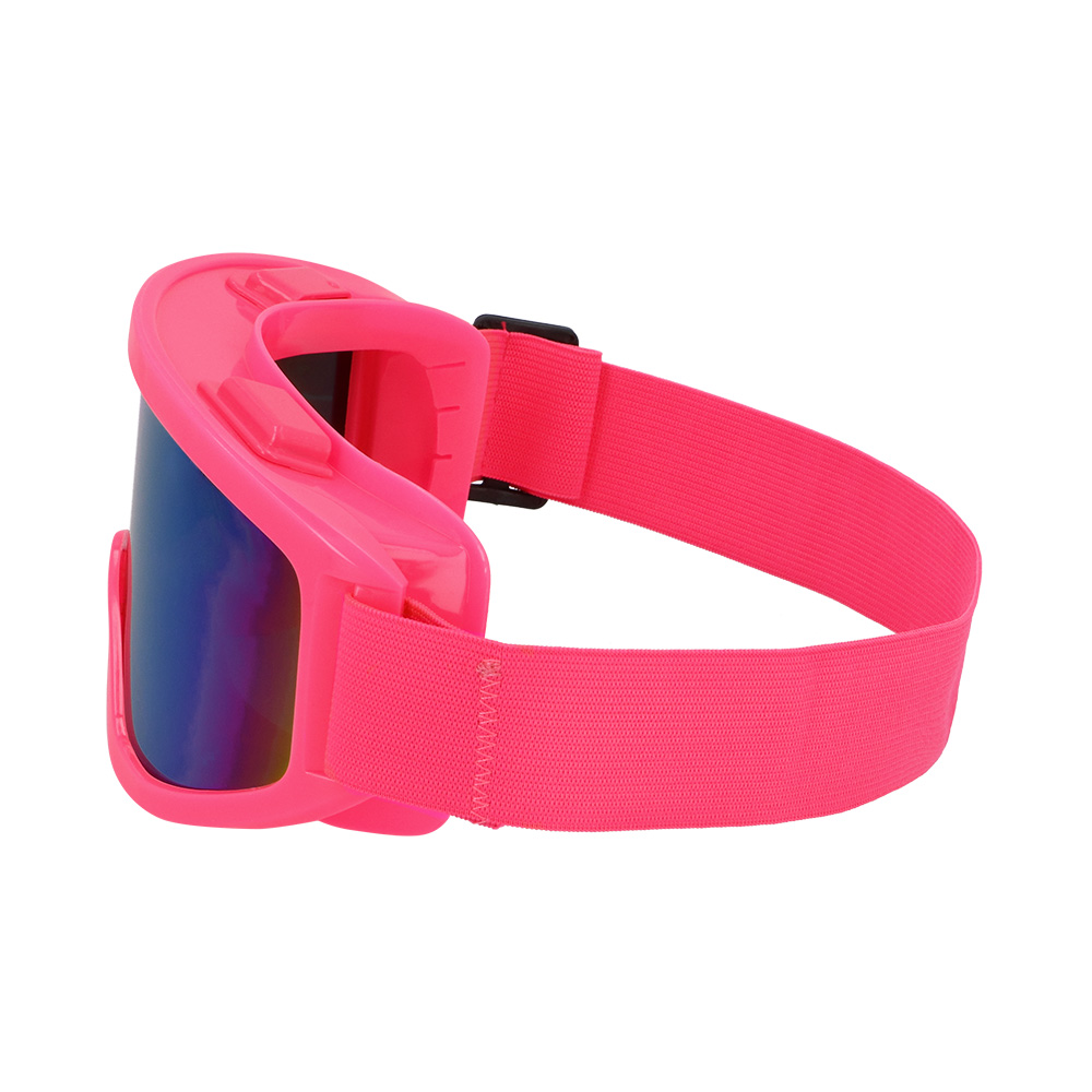 Party-Skibrille UV Blacklight – Verstellbare Partybrille – Neon Pink – Bild 3
