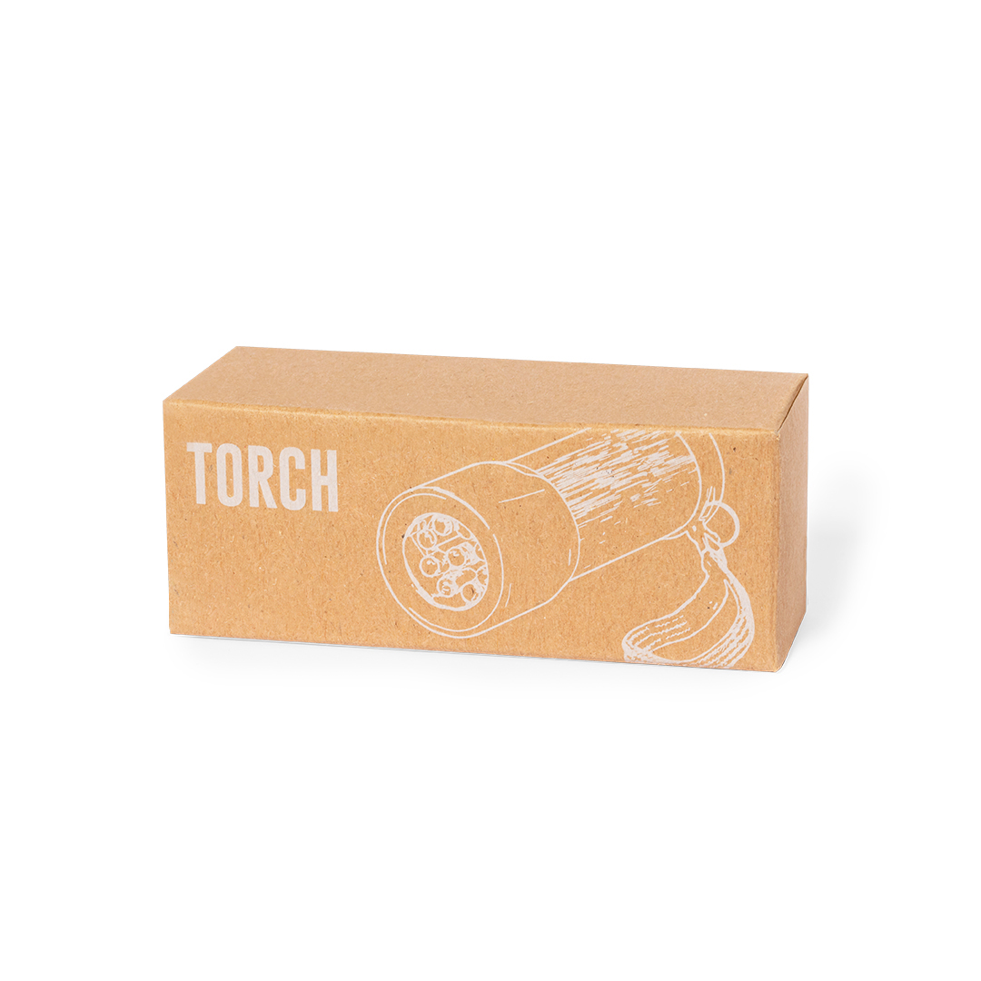 Taschenlampe 9 LED – Bambus – Bild 3