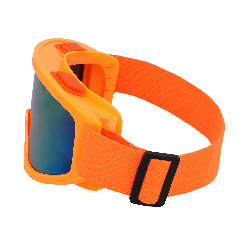 Party Skibrille UV Blacklight – Verstellbare Partybrille – Neon Orange – Bild 4