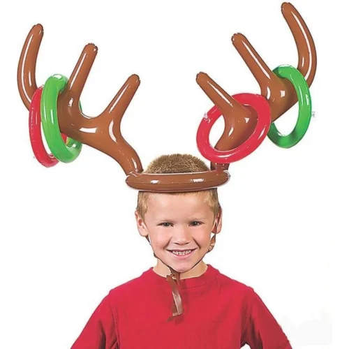Rentier-Ringwurfspiel – Weihnachtsspiel für die Weihnachtsfeier