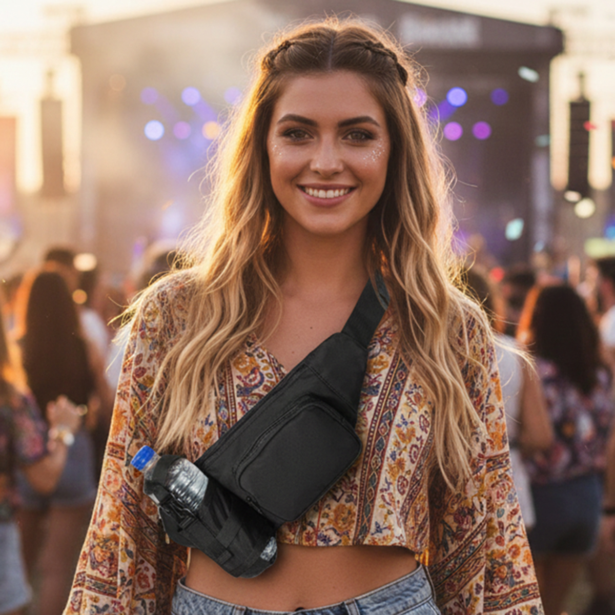 Bottle Bag – Bauchtasche mit Flaschenhalter – Bild 4