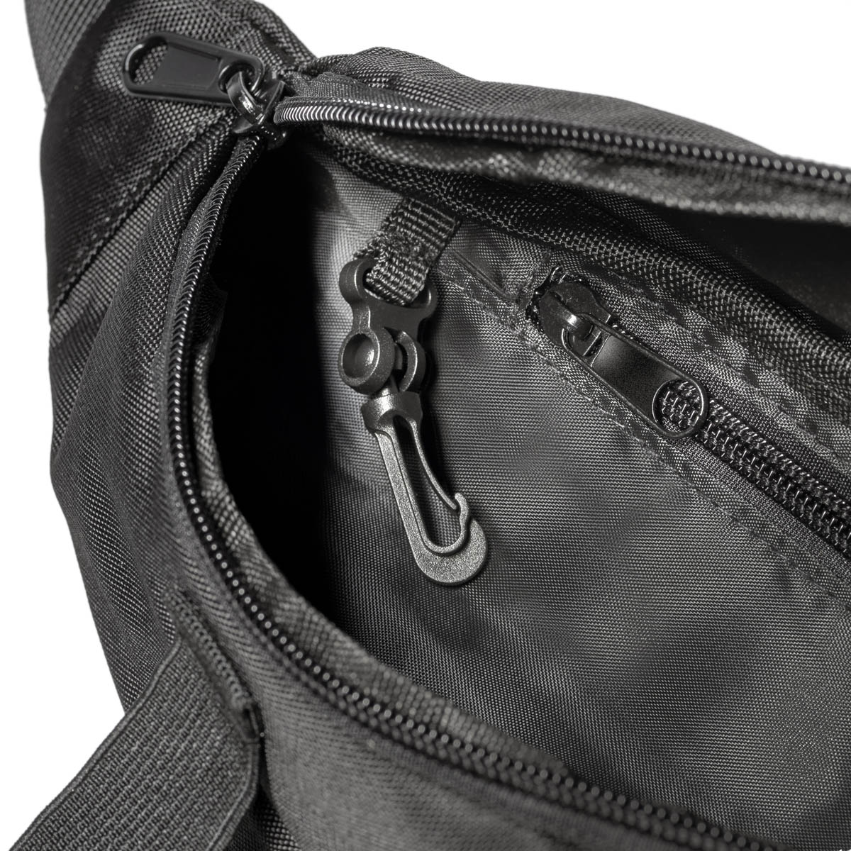 Hüfttasche mit Flaschenhalter – Schwarz – Bild 3