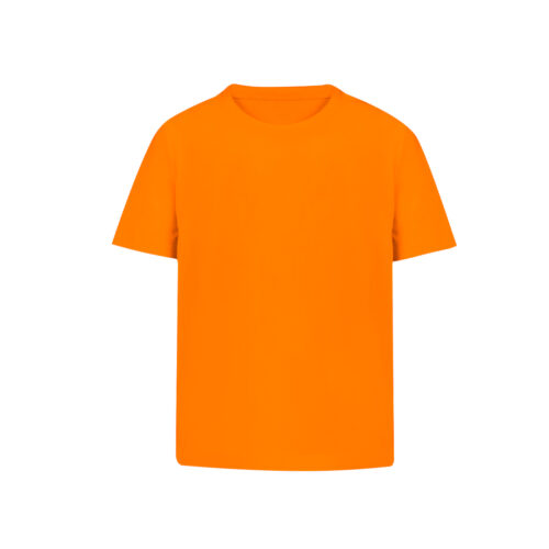 Oranges T-Shirt für Kinder mit Rundhalsausschnitt – 160 g/m²