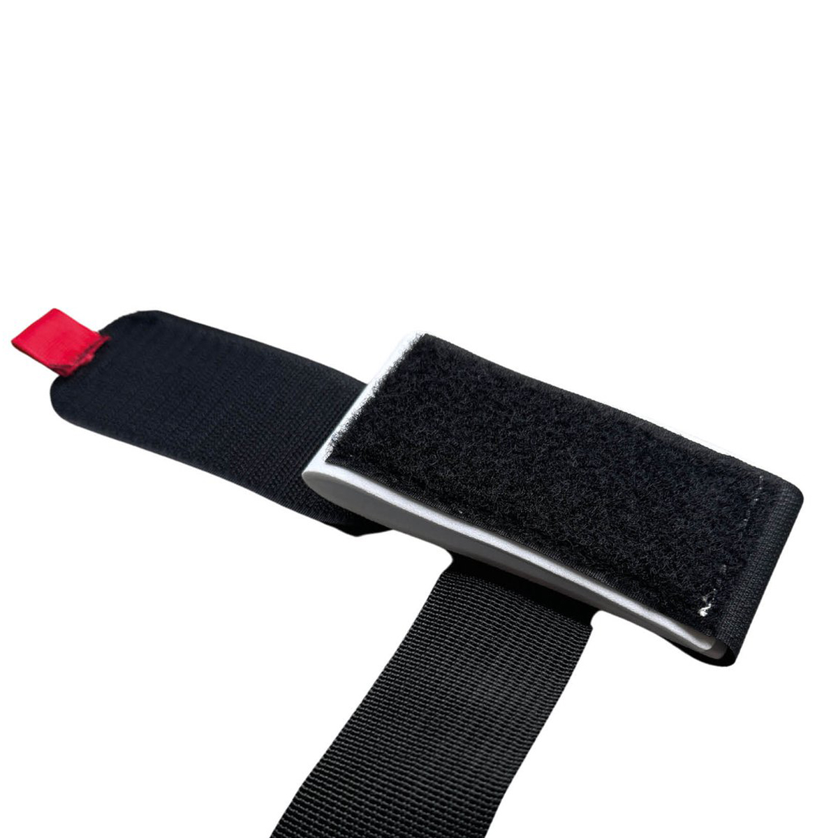 Universeller Skiträger – Skiband mit Klettverschluss – Verstellbar – Schwarz – Bild 3