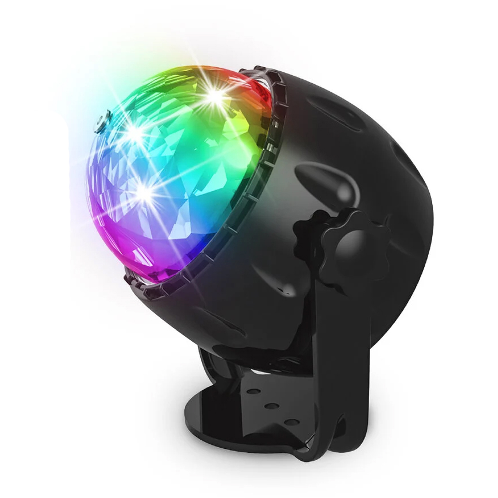Mini discolamp met standaard - Met afstandsbediening - Met multicolor LED