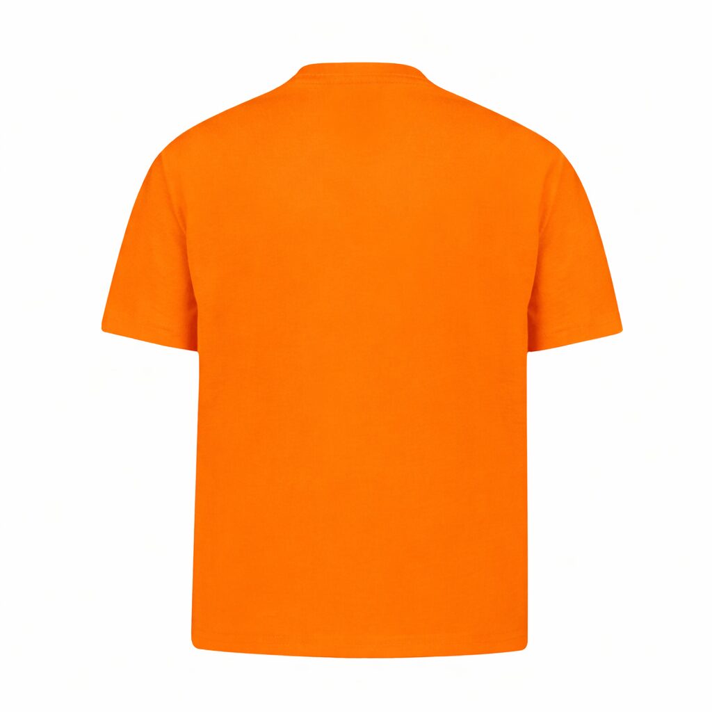 Oranges T-Shirt für Kinder mit Rundhalsausschnitt – 160 g/m² – Bild 2