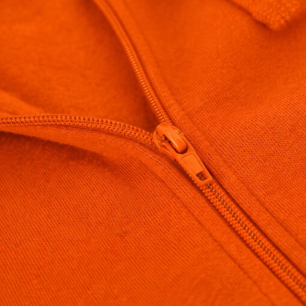 Unisex orange Kapuzenjacke mit Reißverschluss – 280 g/m² – Bild 4