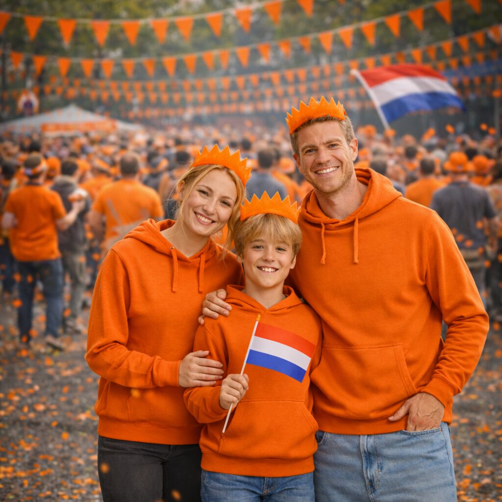 Unisex orange Hoodie mit Kängurutasche – 280 g/m² – Bild 10